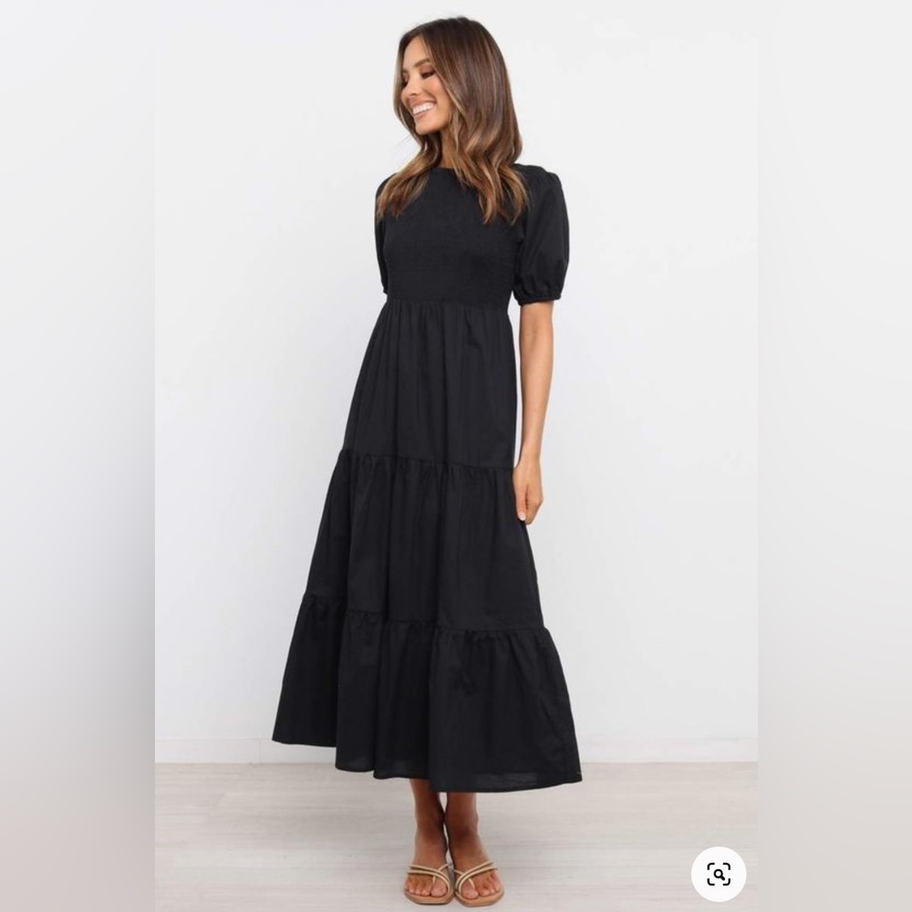 Petal & Pup Black Minot Dress